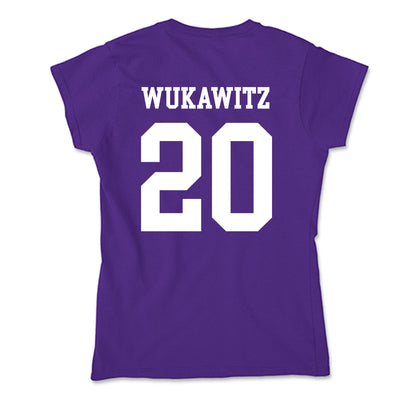 UST - NCAA Softball : Avery Wukawitz - Soft Style Women’s T-Shirt-1