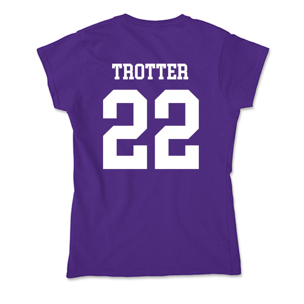 UST - NCAA Softball : Zoe Trotter - Soft Style Women’s T-Shirt-1