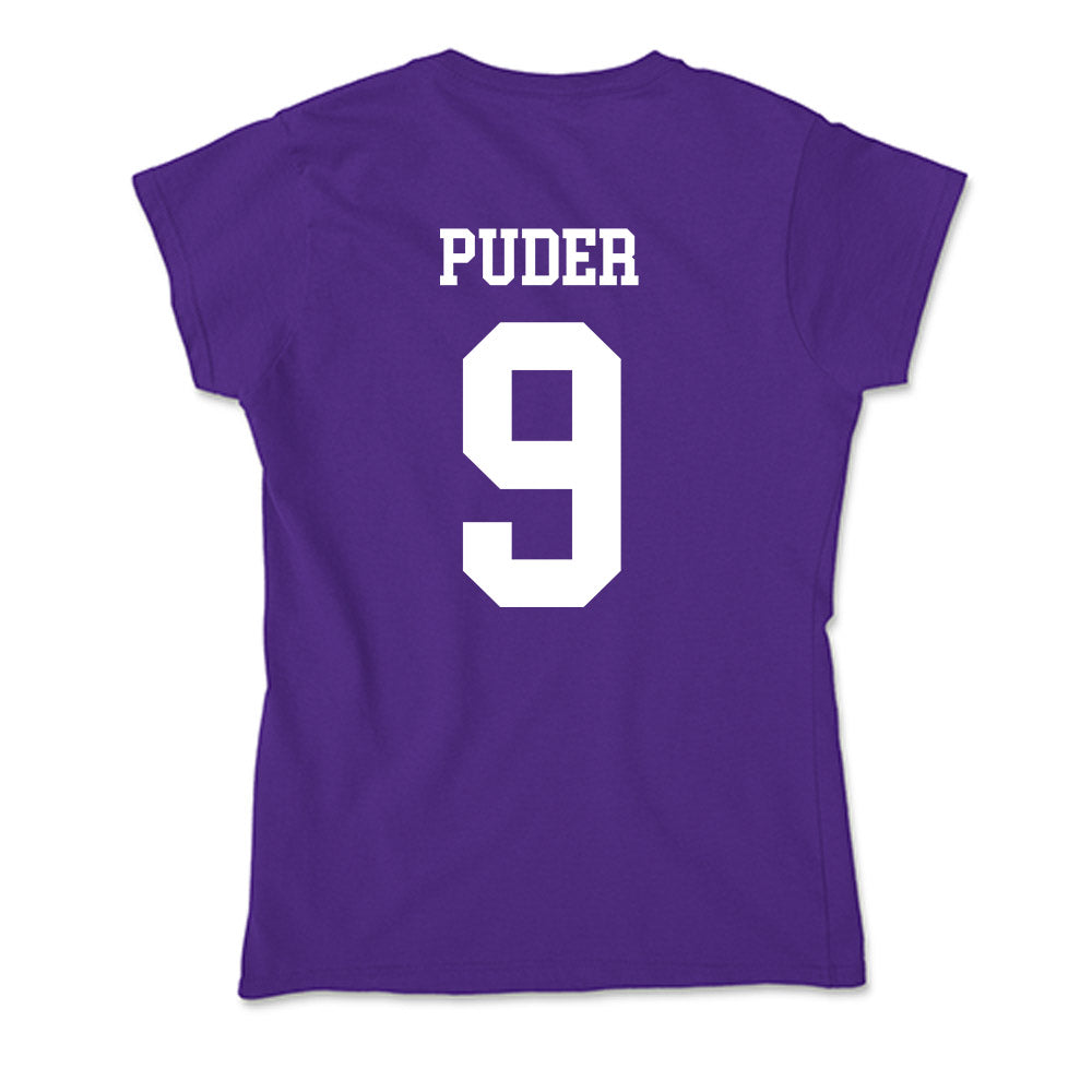 UST - NCAA Baseball : Adam Puder - Soft Style Women’s T-Shirt-1