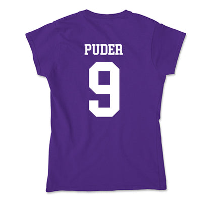 UST - NCAA Baseball : Adam Puder - Soft Style Women’s T-Shirt-1