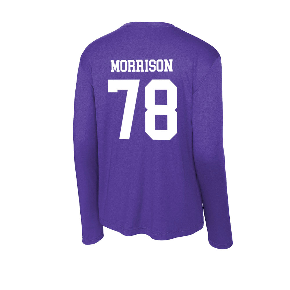 UST - NCAA Football : James Morrison - Activewear Long Sleeve T-Shirt-1