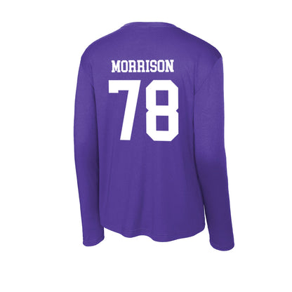 UST - NCAA Football : James Morrison - Activewear Long Sleeve T-Shirt-1