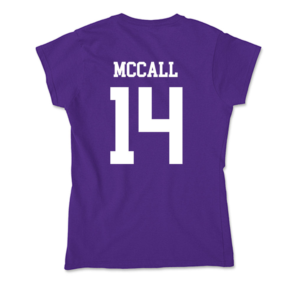 UST - NCAA Women's Basketball : Autumn McCall - Soft Style Women’s T-Shirt-1