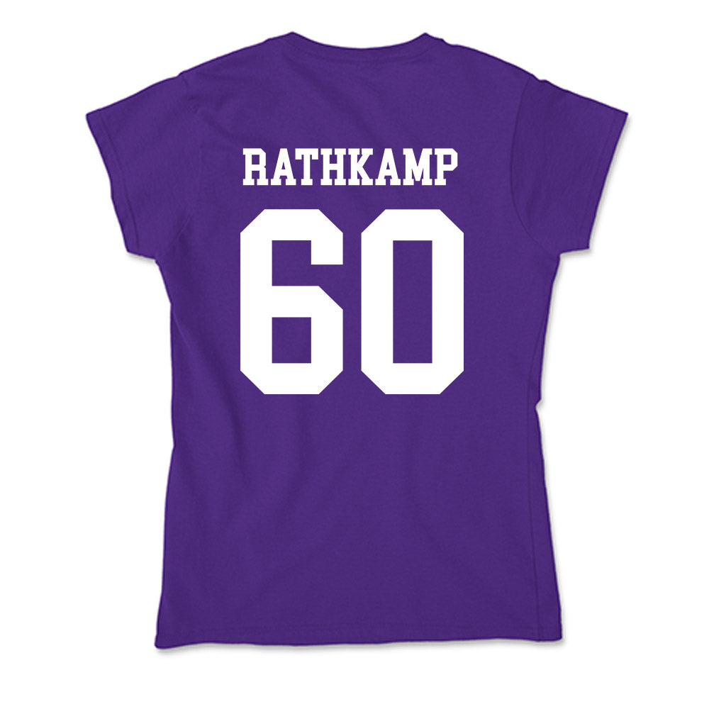 UST - NCAA Football : Nathan Rathkamp - Soft Style Women’s T-Shirt-1