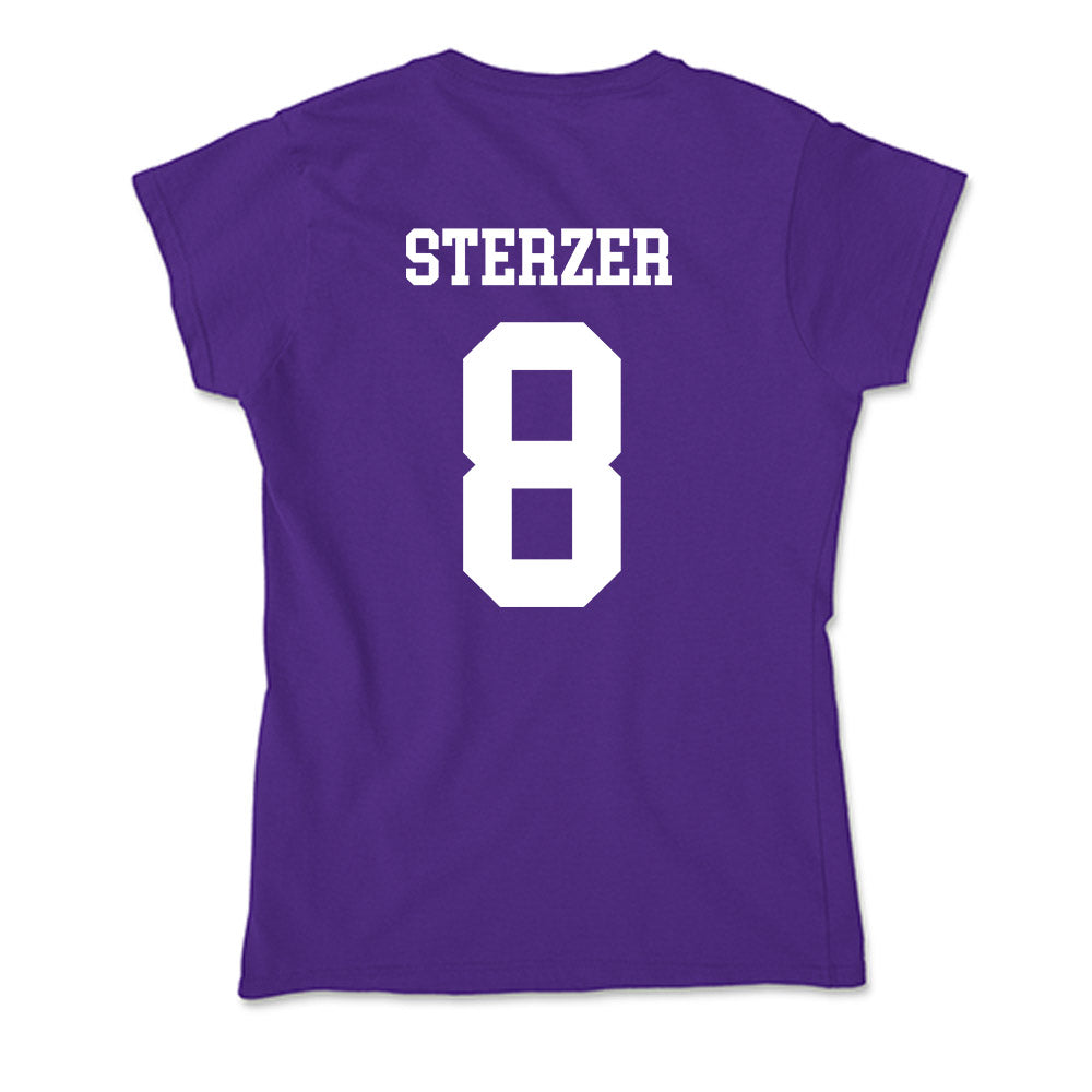UST - NCAA Men's Ice Hockey : Caige Sterzer - Soft Style Women’s T-Shirt-1