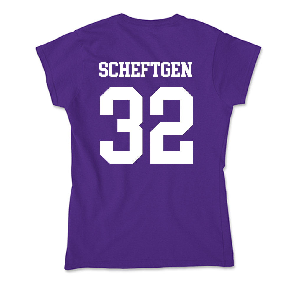 UST - NCAA Football : Izaiah Scheftgen - Soft Style Women’s T-Shirt-1