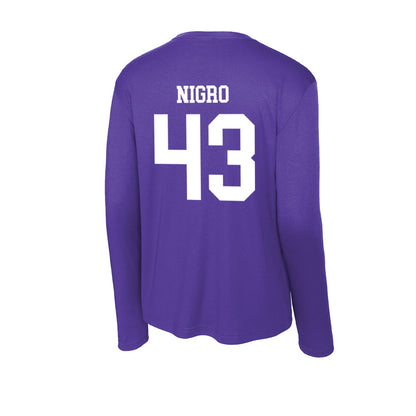 UST - NCAA Football : Mitchell Nigro - Activewear Long Sleeve T-Shirt-1