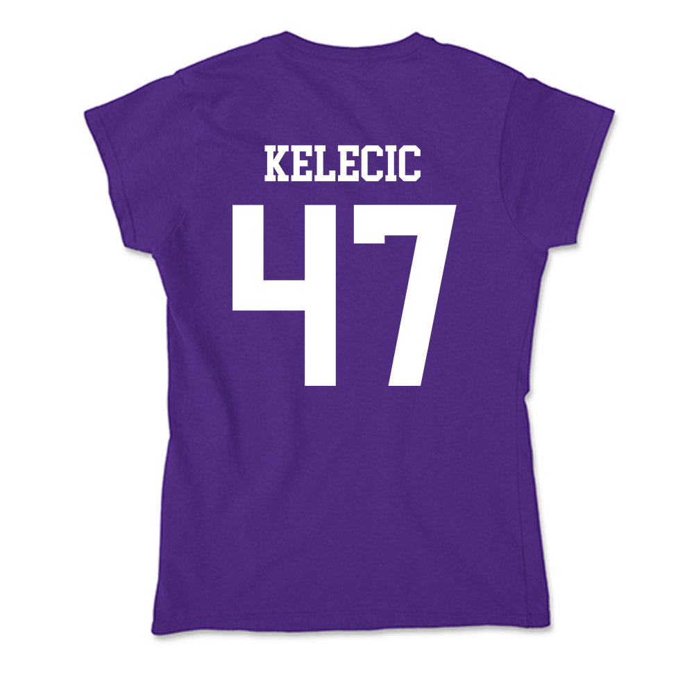 UST - NCAA Football : Michael Kelecic - Soft Style Women’s T-Shirt-1