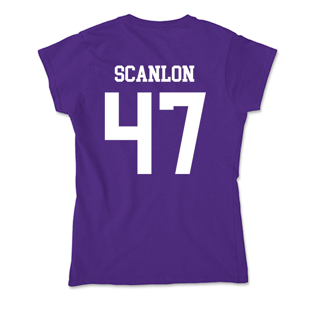 UST - NCAA Baseball : Jack Scanlon - Soft Style Women’s T-Shirt-1