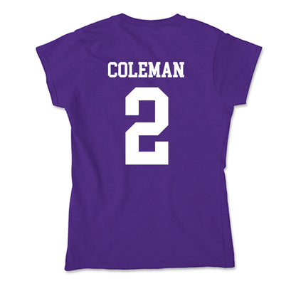 UST - NCAA Men's Basketball : Jermaine Coleman - Soft Style Women’s T-Shirt-1