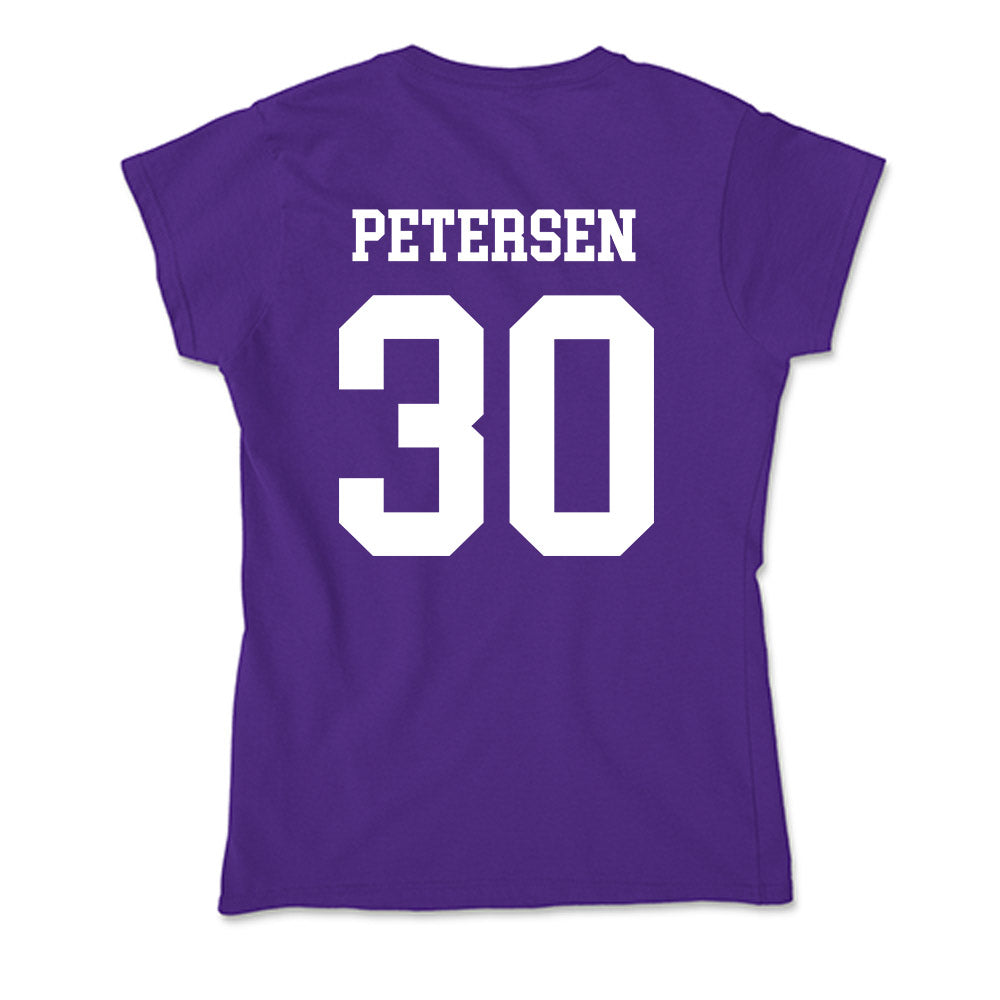 UST - NCAA Baseball : Chris Petersen - Soft Style Women’s T-Shirt-1