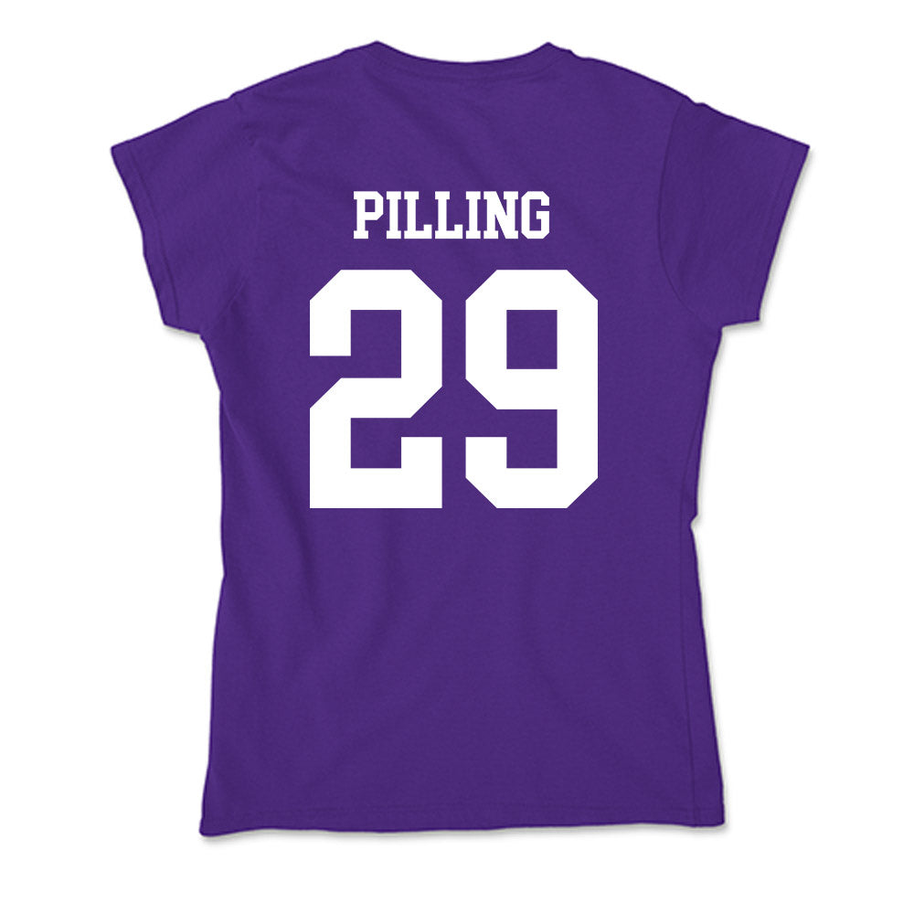 UST - NCAA Men's Ice Hockey : Nathan Pilling - Soft Style Women’s T-Shirt-1