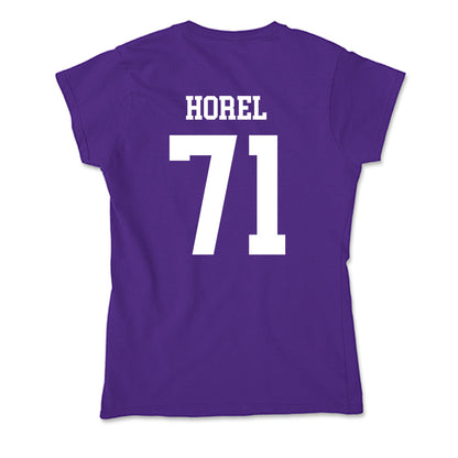 UST - NCAA Football : Aiden Horel - Soft Style Women’s T-Shirt-1