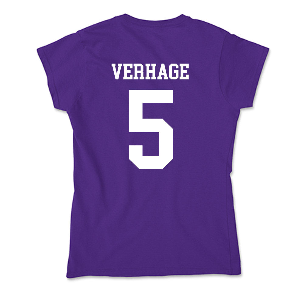 UST - NCAA Baseball : Terek Verhage - Soft Style Women’s T-Shirt-1