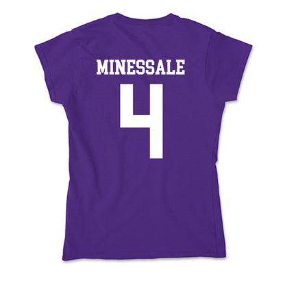 UST - NCAA Men's Basketball : Nolan Minessale - Soft Style Women’s T-Shirt-1