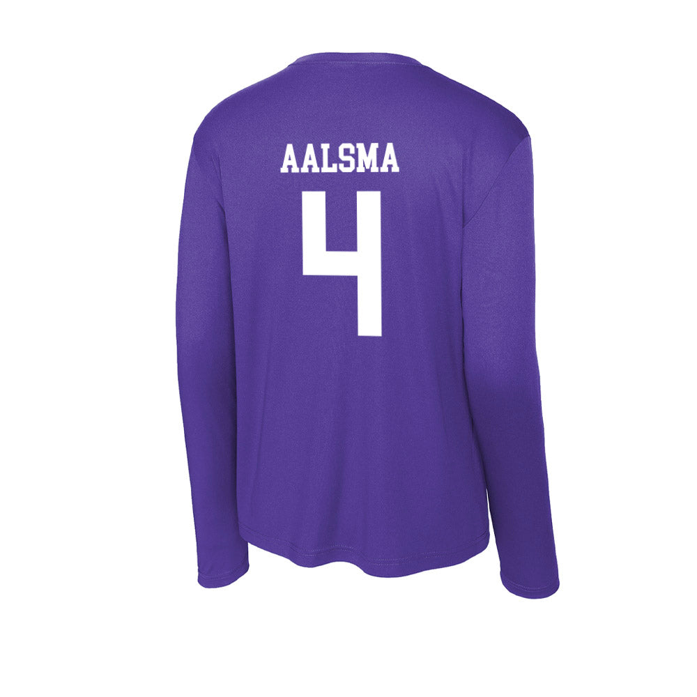 UST - NCAA Women's Basketball : Lydia Aalsma - Activewear Long Sleeve T-Shirt-1