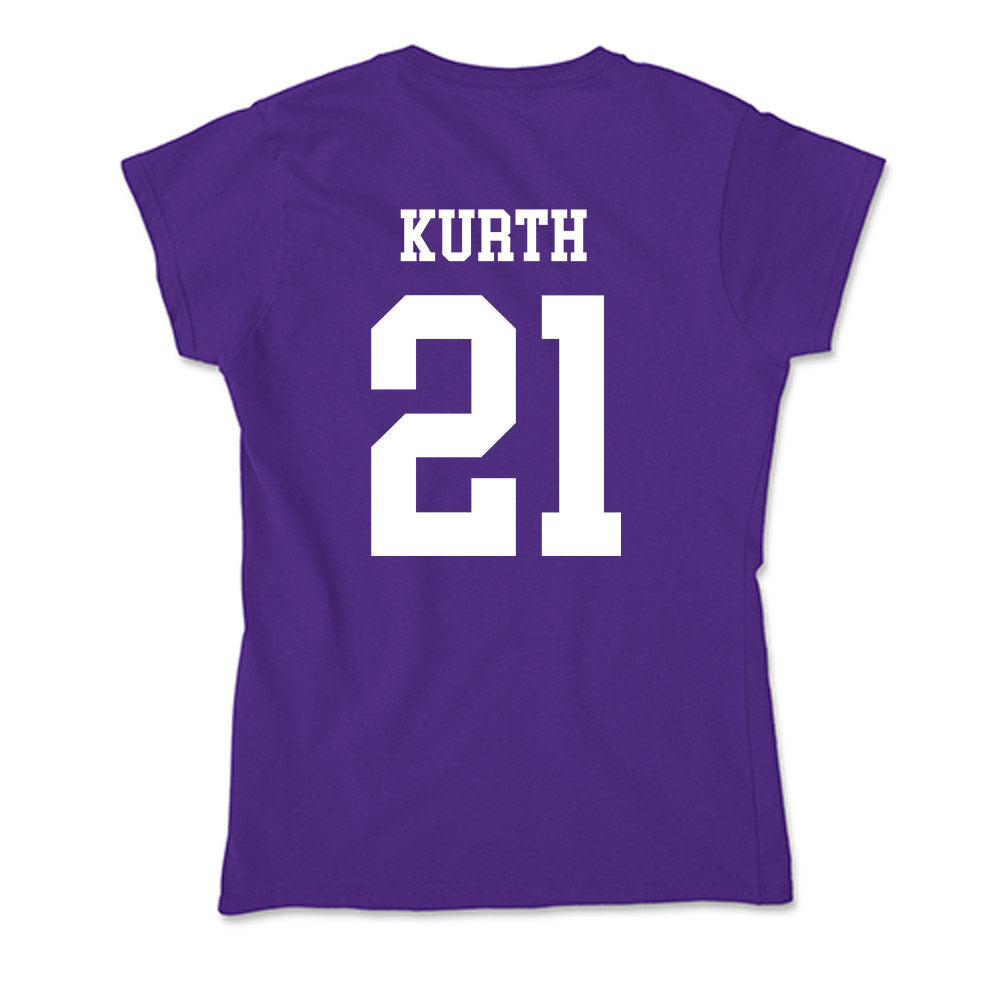 UST - NCAA Women's Volleyball : Reilly Kurth - Soft Style Women’s T-Shirt-1