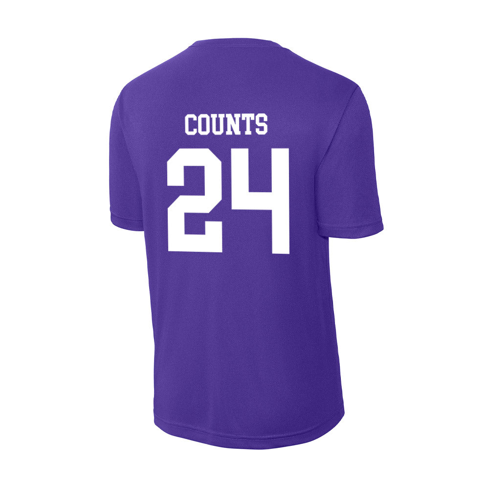 UST - NCAA Men's Basketball : Kyle Counts - Activewear T-Shirt-1