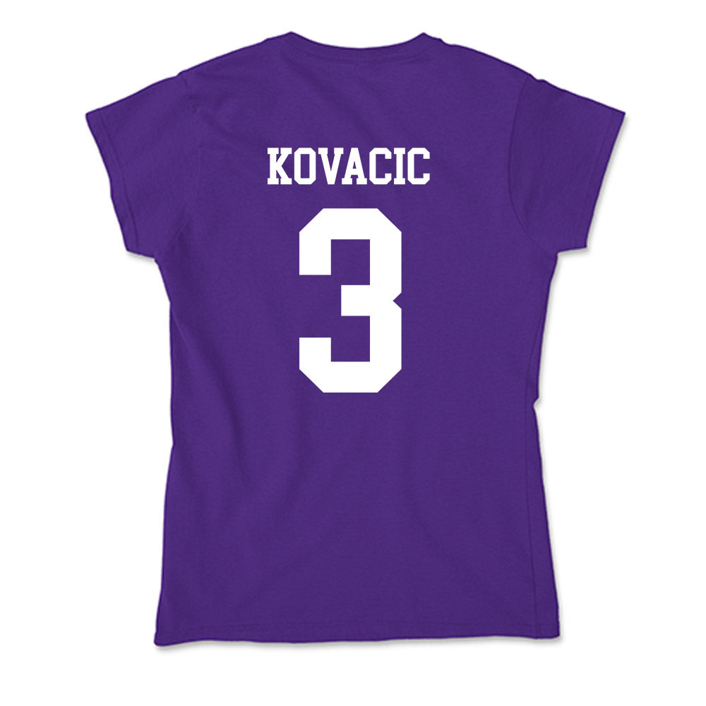 UST - NCAA Women's Basketball : Maya Kovacic - Soft Style Women’s T-Shirt-1