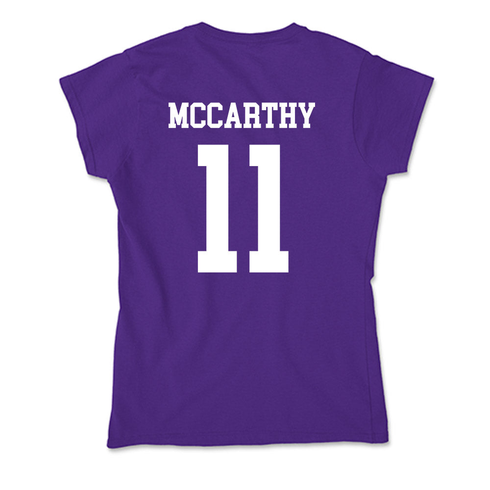 UST - NCAA Women's Soccer : Emily McCarthy - Soft Style Women’s T-Shirt-1
