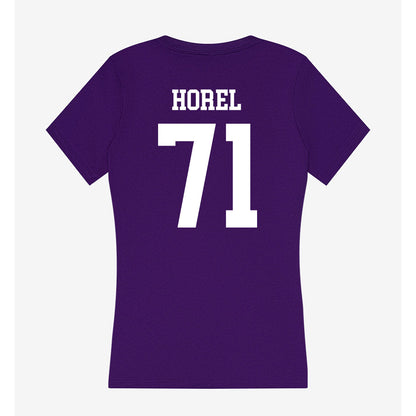 UST - NCAA Football : Aiden Horel - Women's V-Neck T-Shirt-1