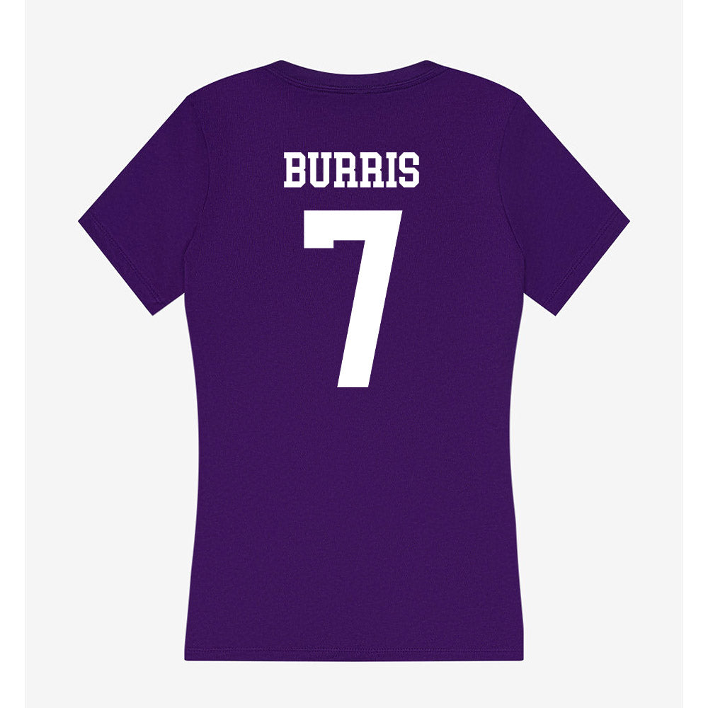 UST - NCAA Football : Ian Burris - Women's V-Neck T-Shirt-1