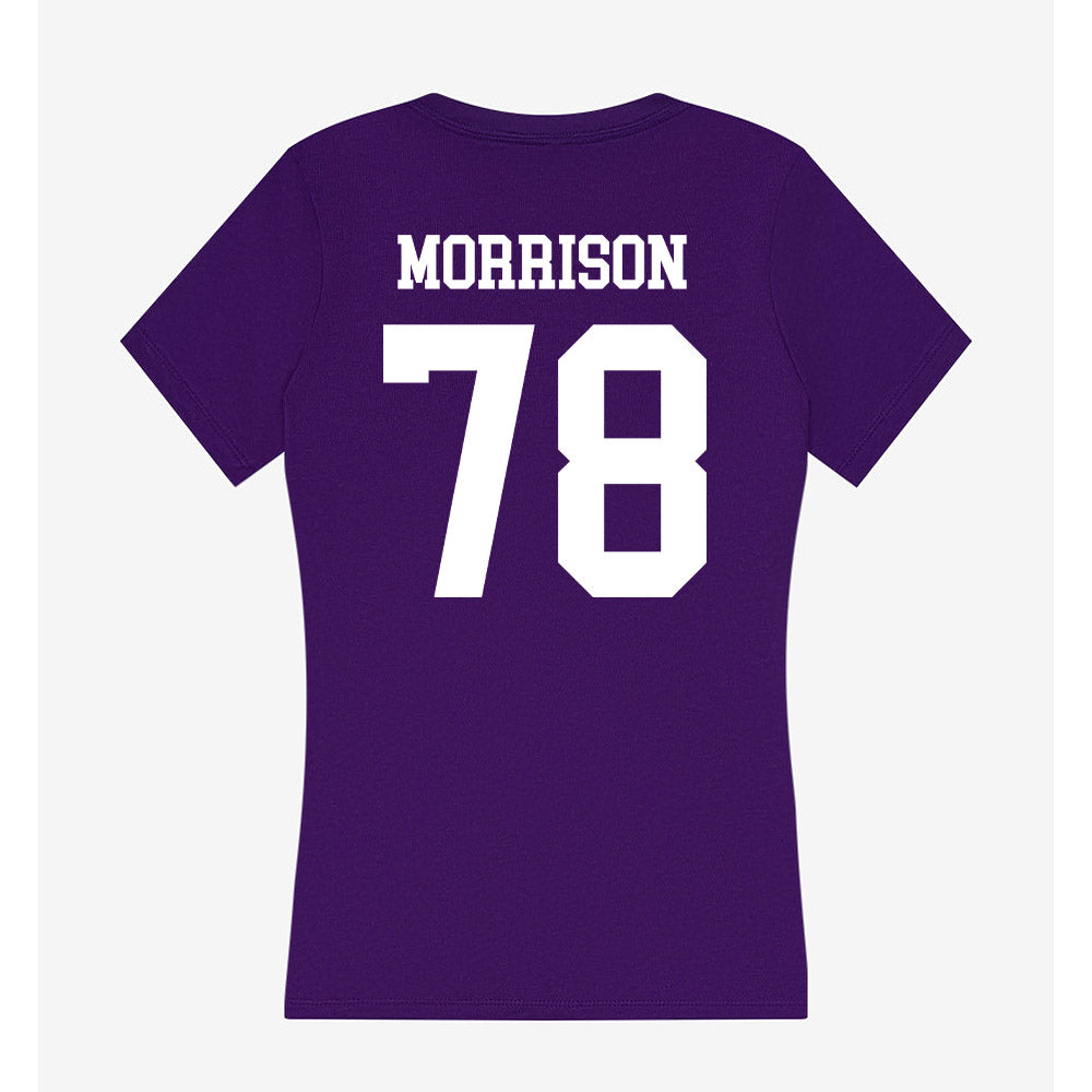 UST - NCAA Football : James Morrison - Women's V-Neck T-Shirt-1