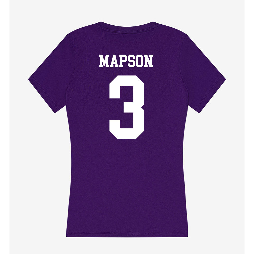 UST - NCAA Football : Joseph Mapson - Women's V-Neck T-Shirt-1