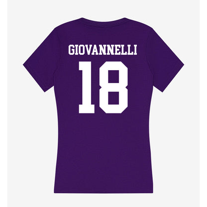 UST - NCAA Football : Stefano Giovannelli - Women's V-Neck T-Shirt-1