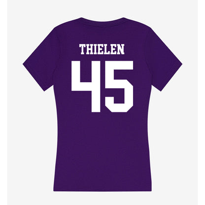 UST - NCAA Football : Beau Thielen - Women's V-Neck T-Shirt-1