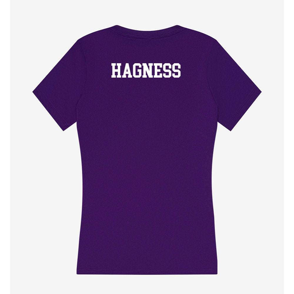 UST - NCAA Women's Track & Field : Kendall Hagness - Women's V-Neck T-Shirt-1