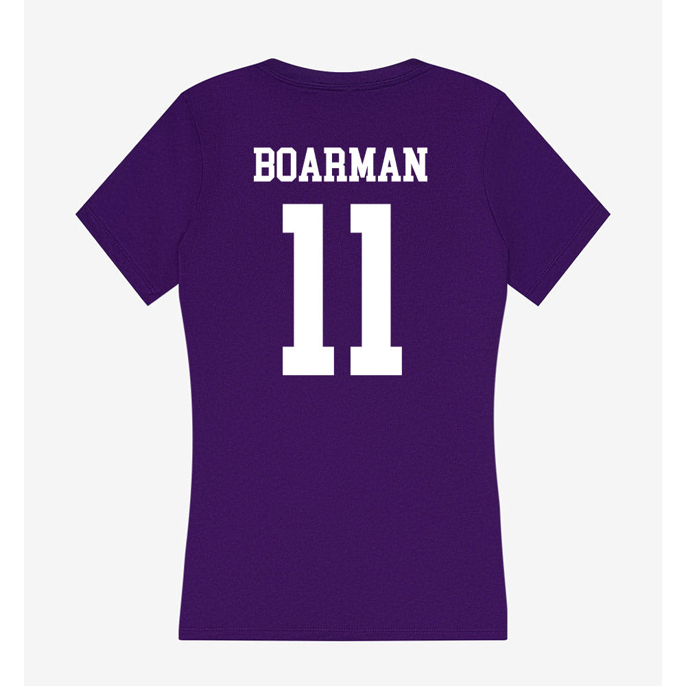 UST - NCAA Football : AJ Boarman - Women's V-Neck T-Shirt-1