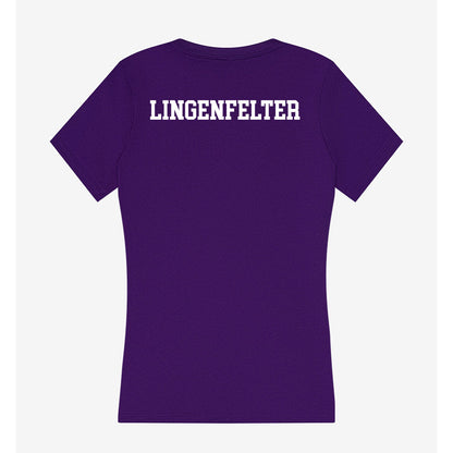 UST - STUNT : Claire Lingenfelter - Women's V-Neck T-Shirt-1