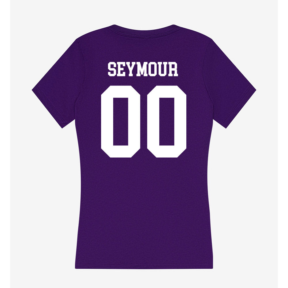 UST - NCAA Football : Will Seymour - Women's V-Neck T-Shirt-1