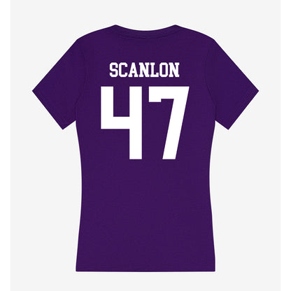 UST - NCAA Baseball : Jack Scanlon - Women's V-Neck T-Shirt-1