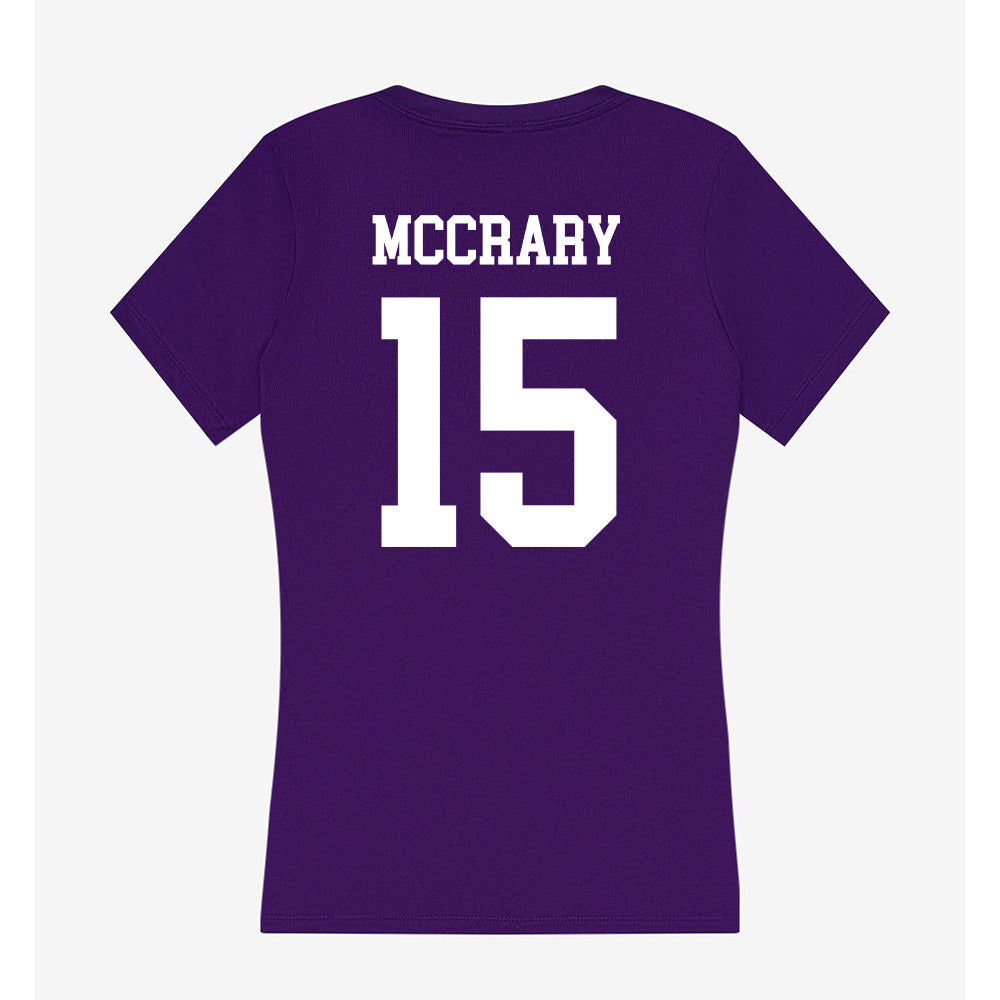 UST - NCAA Football : Pierce McCrary - Women's V-Neck T-Shirt-1