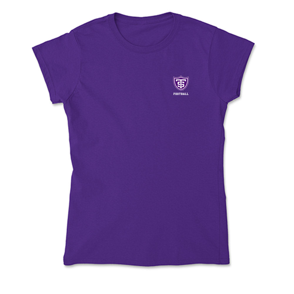 UST - NCAA Football : Izaiah Scheftgen - Soft Style Women’s T-Shirt-0