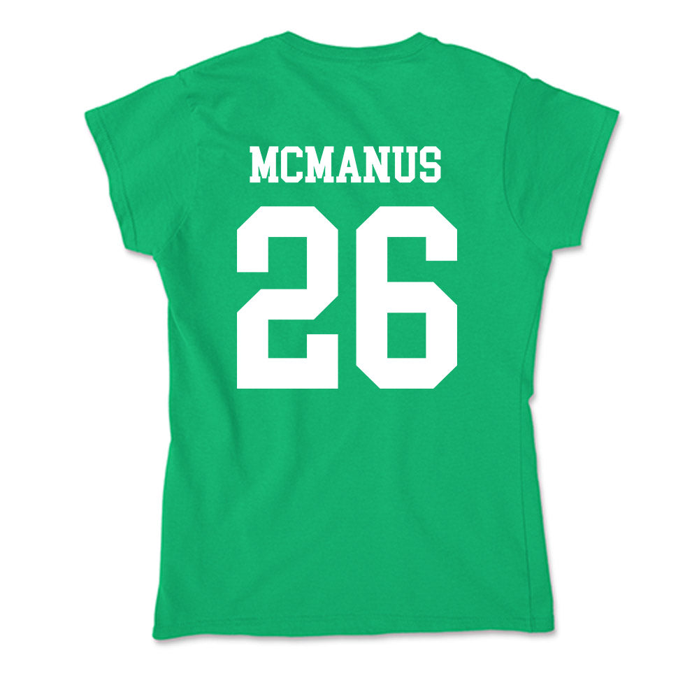 UAM - NCAA Baseball : Nathan McManus - Soft Style Women’s T-Shirt-1