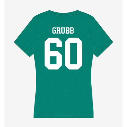 UAM - NCAA Football : Jackson Grubb - Women's V-Neck T-Shirt-1