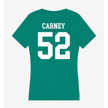 UAM - NCAA Baseball : Caden Carney - Women's V-Neck T-Shirt-1