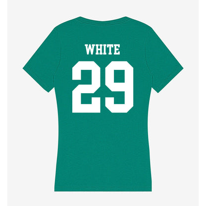 UAM - NCAA Baseball : John White - Women's V-Neck T-Shirt-1