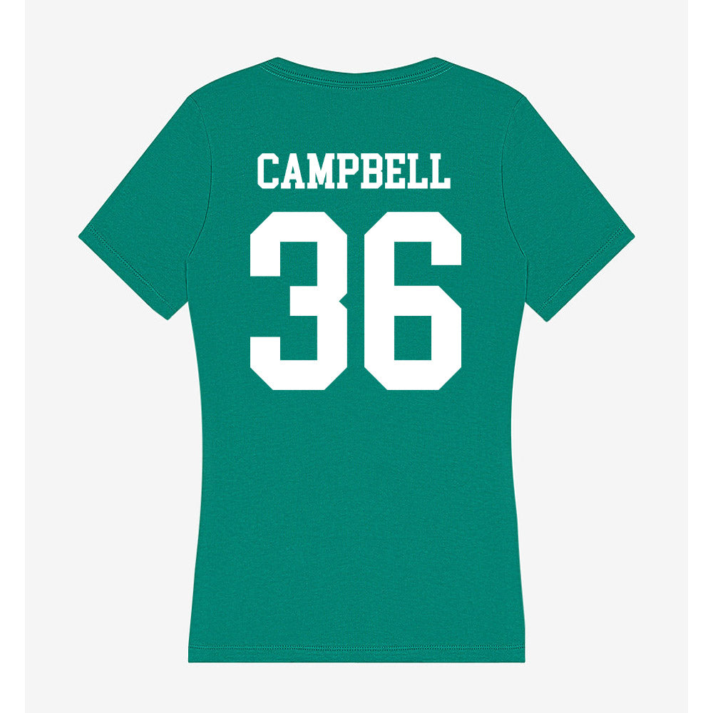 UAM - NCAA Baseball : Braden Campbell - Women's V-Neck T-Shirt-1
