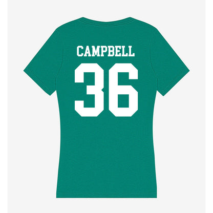 UAM - NCAA Baseball : Braden Campbell - Women's V-Neck T-Shirt-1