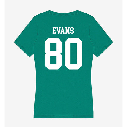 UAM - NCAA Football : Grant Evans - Women's V-Neck T-Shirt-1