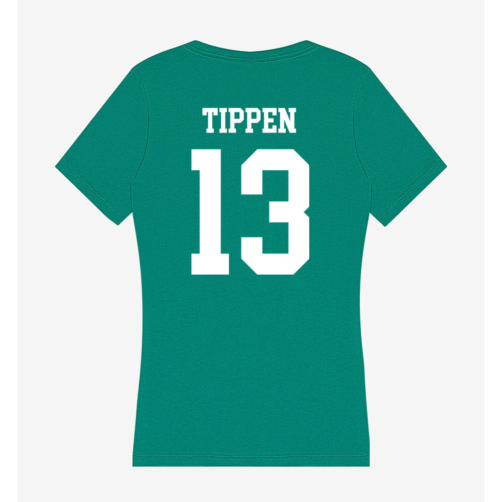 UAM - NCAA Softball : Lainey Tippen - Women's V-Neck T-Shirt-1
