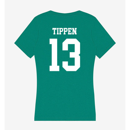 UAM - NCAA Softball : Lainey Tippen - Women's V-Neck T-Shirt-1
