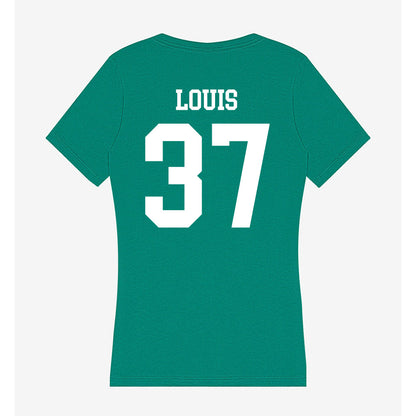 UAM - NCAA Baseball : Bryce Louis - Women's V-Neck T-Shirt-1