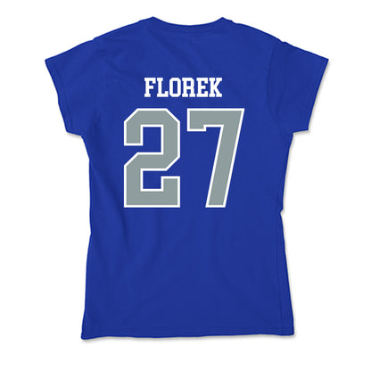 Daemen - NCAA Men's Soccer : Tim Florek - Soft Style Women’s T-Shirt-1