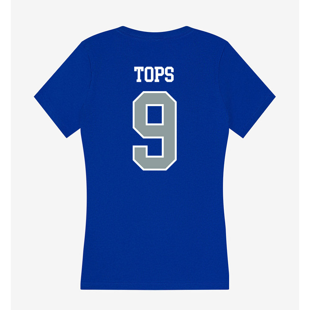 Daemen - NCAA Women's Volleyball : Vera Tops - Women's V-Neck T-Shirt-1