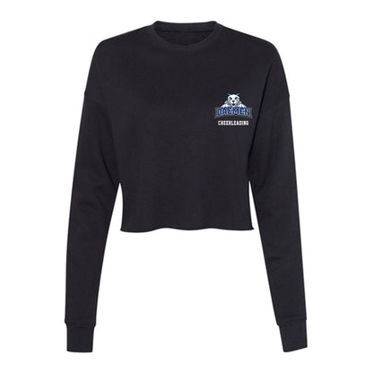 Daemen - NCAA Cheerleading : Sarah Burkley - Women's Cropped Crew Fleece-0